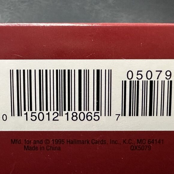 Hallmark Collections Series 1995 Yuletide Central Tender Train Car Ornament #2 - Picture 10 of 10